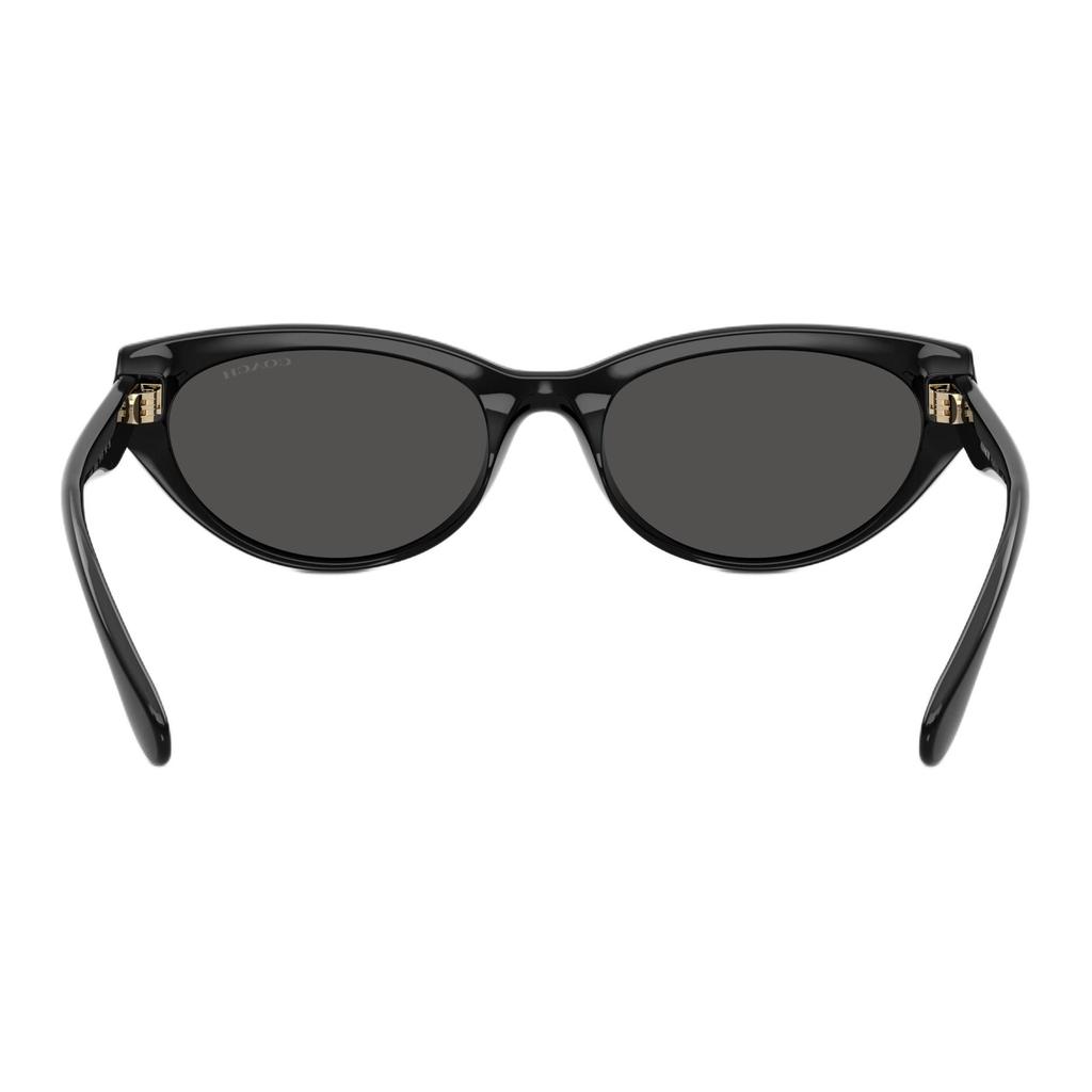 Coach Солнцезащитные очки Cat Eye 8456D с логотипом Унисекс Очки Разноцветные 0HC8456D