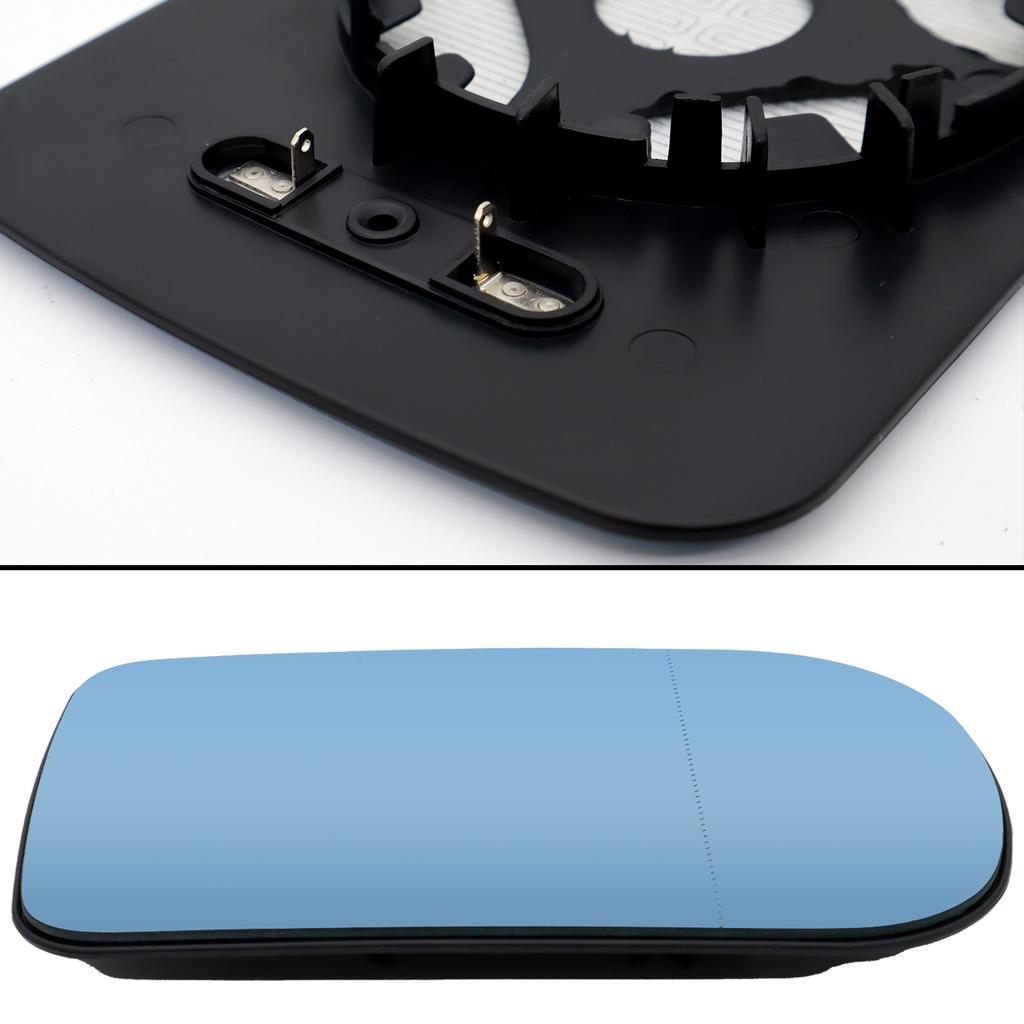 Для BMW 7 серии E38 95-01 5 E39 00-03 левая и правая дверь, боковое зеркало, стекло с подогревом, синее, задний вид, выпуклый внешний вид