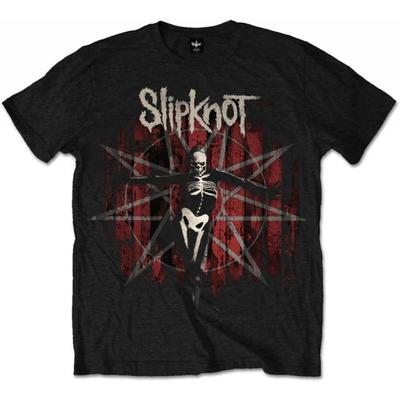 Tee Shack Мужская футболка Slipknot Серая Глава Хэви-метал Рок Официально лицензированная футболка