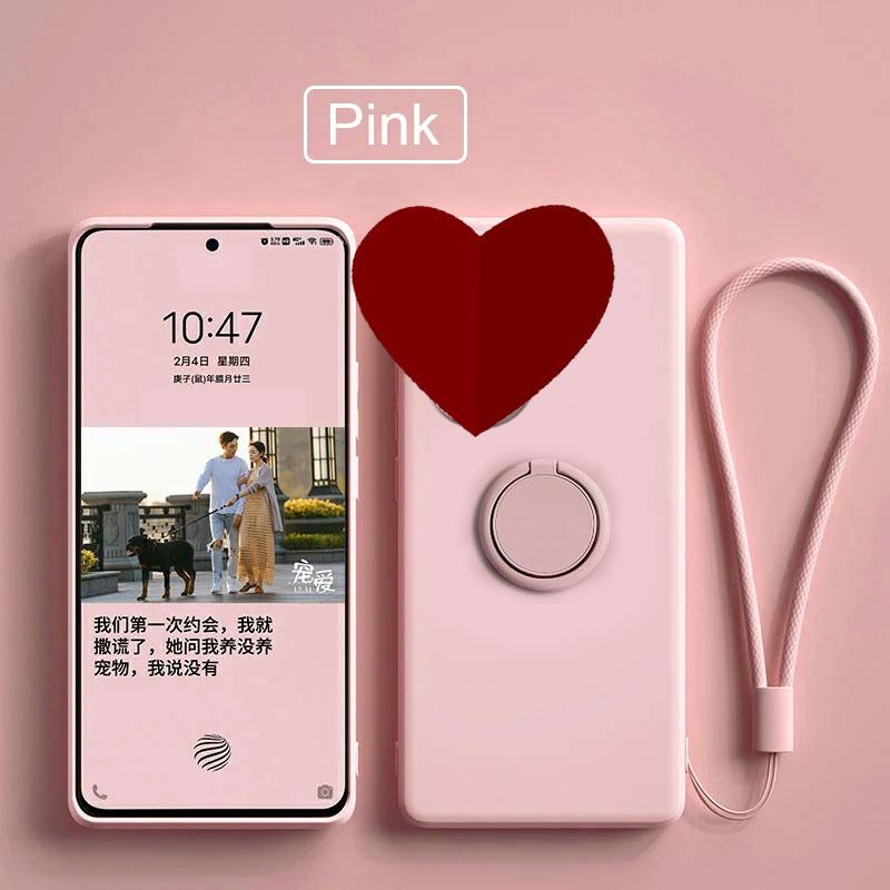 Чехол для Xiaomi Poco X6 X7 Pro Чехол Жидкий силиконовый чехол-подставка для кольца POCO X5 Pro Чехол противоударный бампер задняя крышка Funda