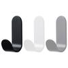 5Pcs J-shaped Design Self Adhesive Hook Strong Adhesive Adhesive Hook Wall Hook Living Room