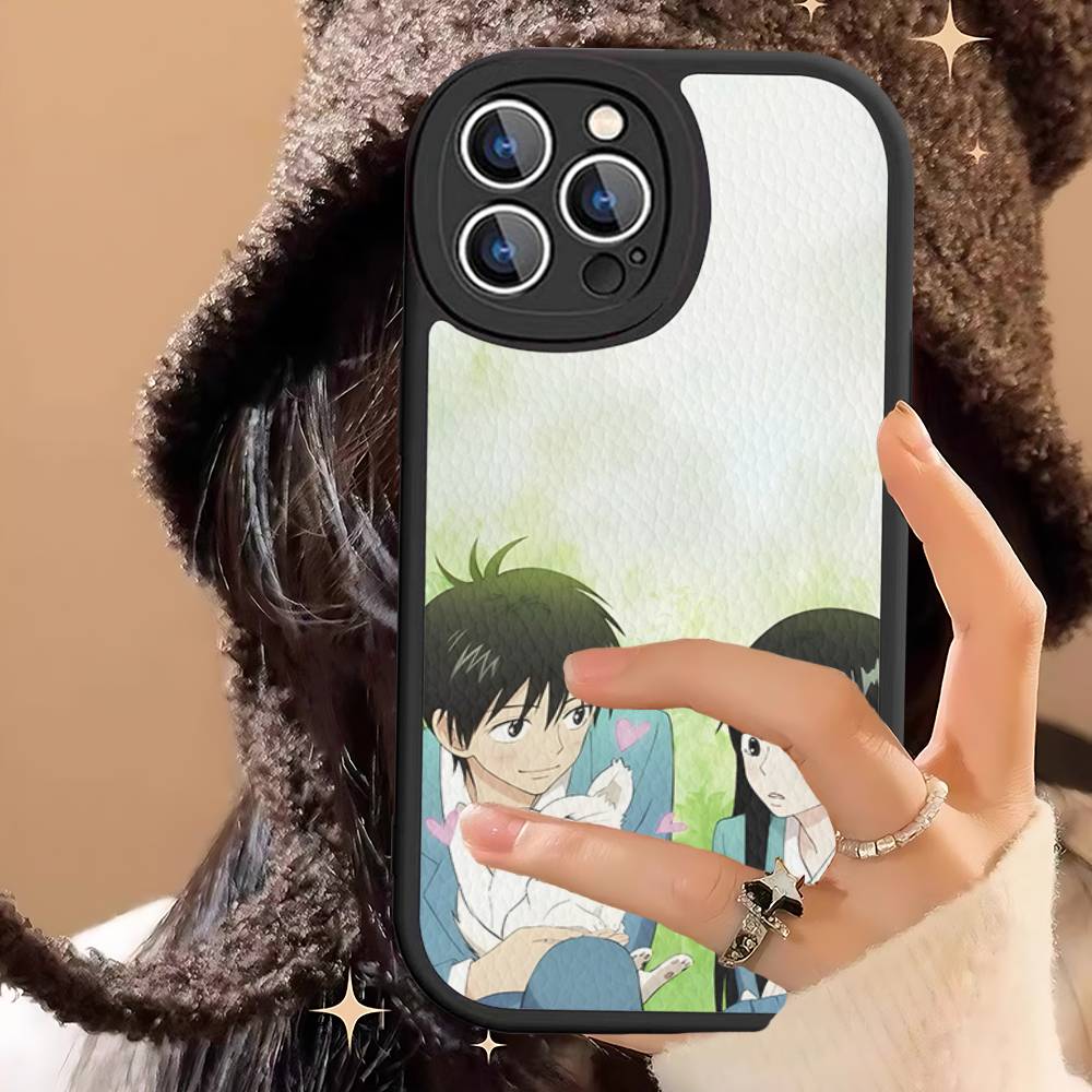 K-Kimi Ni T-Todoke Для IPhone 16 15 14 13 12 11 Pro Max Plus Кожаный Чехол для Телефона