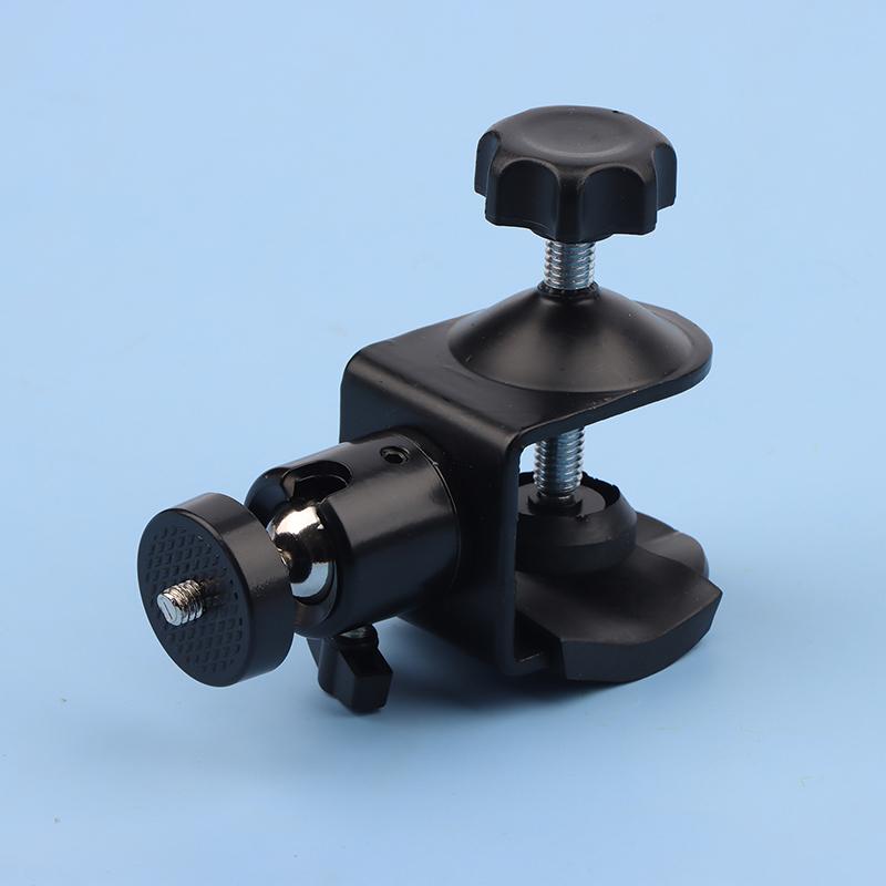 Металлический зажим с мини-шаровой головкой 360°, быстросъемный зажим, кронштейн для штатива, винтовой зажим 1/4 для вспышки, микрофона, монитора, камеры