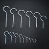 40/100Pcs Cup Screw Ceiling Hook 16mm-30mm Screw-in Metal Hanger Eye Bolt Picture Frame Plant Light Garage RV Outdoor/Indoor