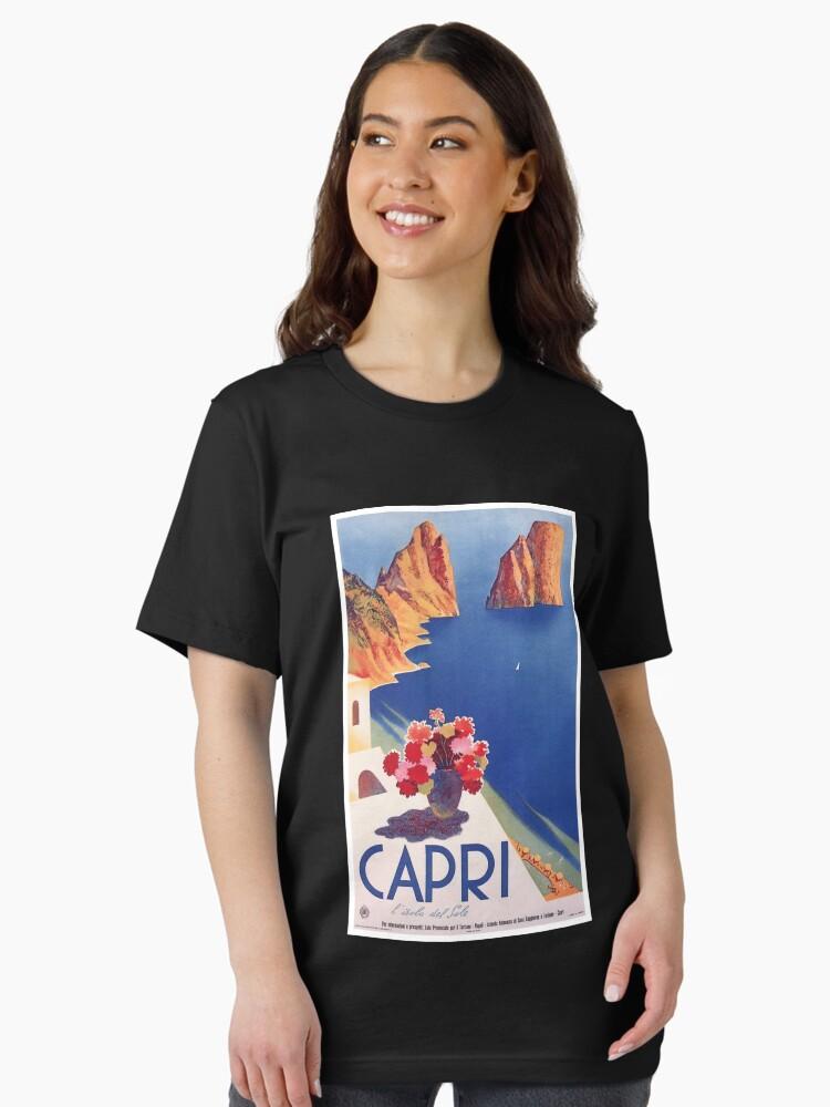 Peppino di Capri Vintage Capri Italy Travel Poster Poster Essential T-Shirt