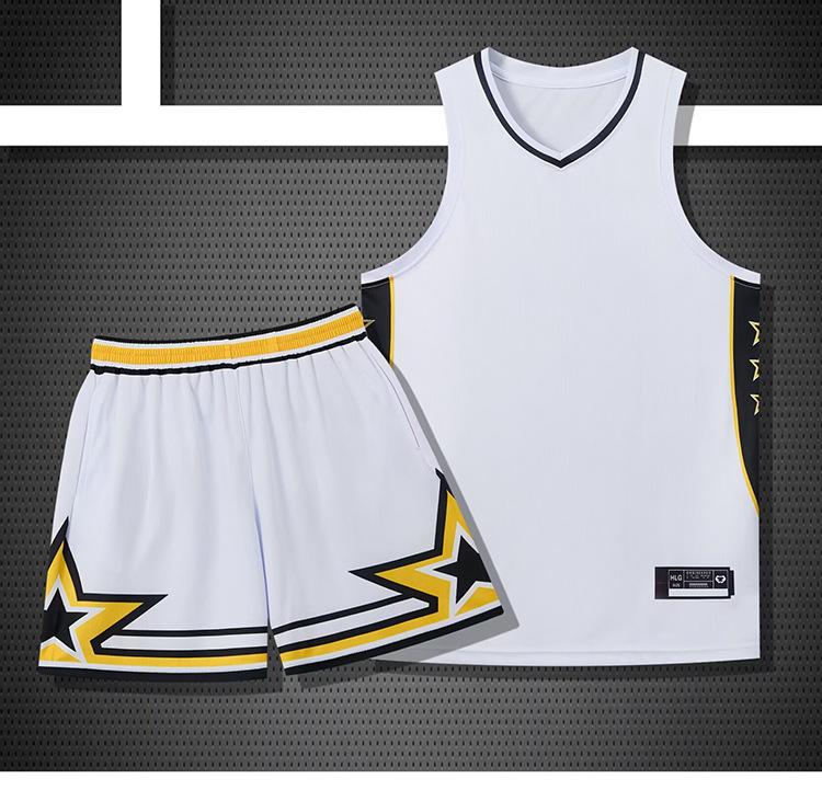 New American Basketball Jersey Sports Suit Men'S And Women'S College Student Training Jersey Team Game High-End Jersey Summer