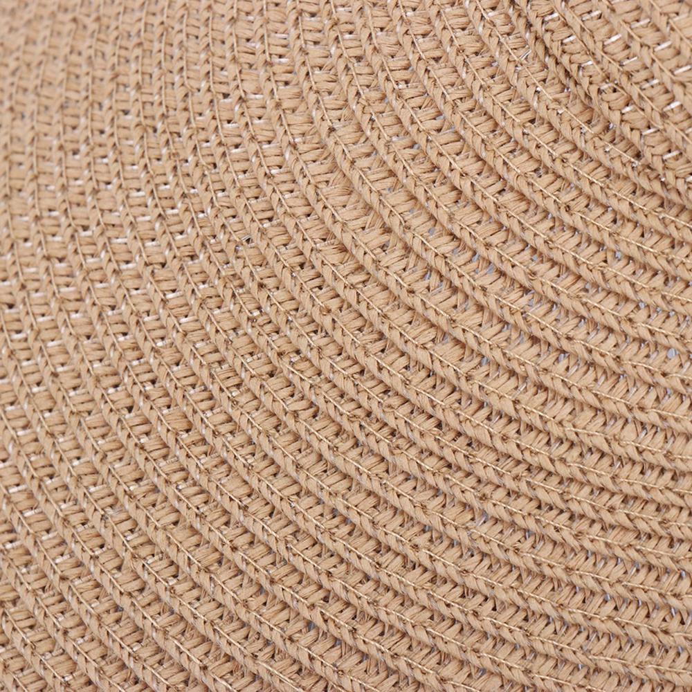 Летняя сворачивающаяся пляжная соломенная складная кепка с защитой от УФ-лучей, шляпа-козырек от солнца, женская шляпа с широкими полями