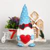 Holiday Decorations Valentine's Day Decorations Rudolph Doll Faceless Doll