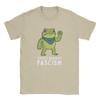 Хипстерская футболка Portland Frog Resist для мужчин, с круглым вырезом, хлопковая, с коротким рукавом, с принтом
