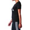 adidas Женская черная футболка с втачным рукавом CD1952