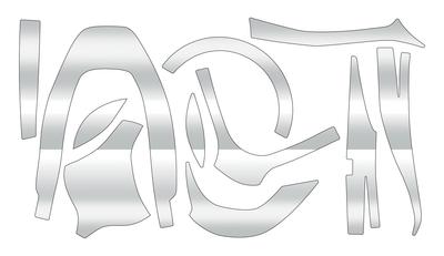 Индивидуальная броня YOROI 24 Metanium DC Индивидуальная наклейка Защита от царапин Защита от царапин Катушка для приманки Индивидуальное правое сиденье.JP (чистый (Для ручки))