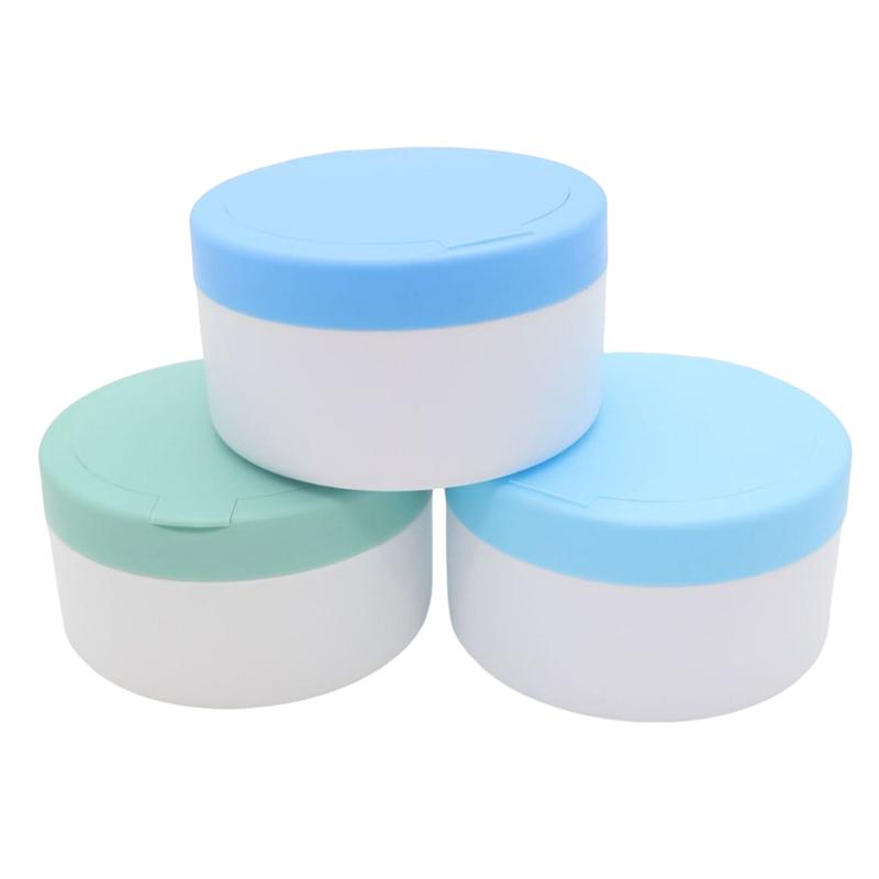 Professional 140g Large-Capacity Baby Powder Puff Box Portable Talcum Container with Sieve for Home, Salon, and Infant Care