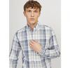 Jack & Jones Lubrook Slub Check Long Sleeve Shirt