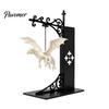 Fantasy Creature Bookshelf Light Flying Dragon Light, Decorative Bookend for & Desk, Heavy Duty Book Holder Sculpture Support, Organizer Home