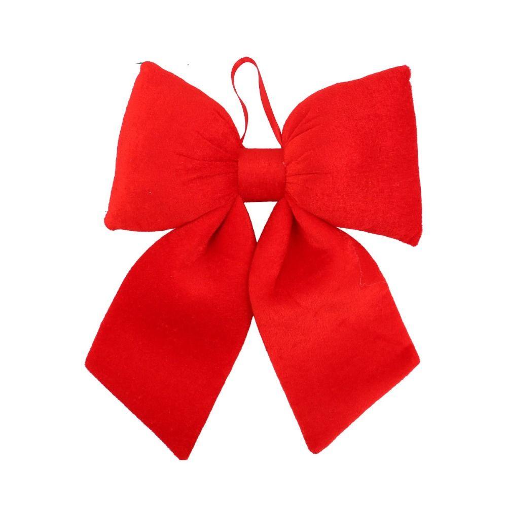 DIY Red  Christmas Bow Reusable Christmas Tree Decorations  Home Navidad New Year