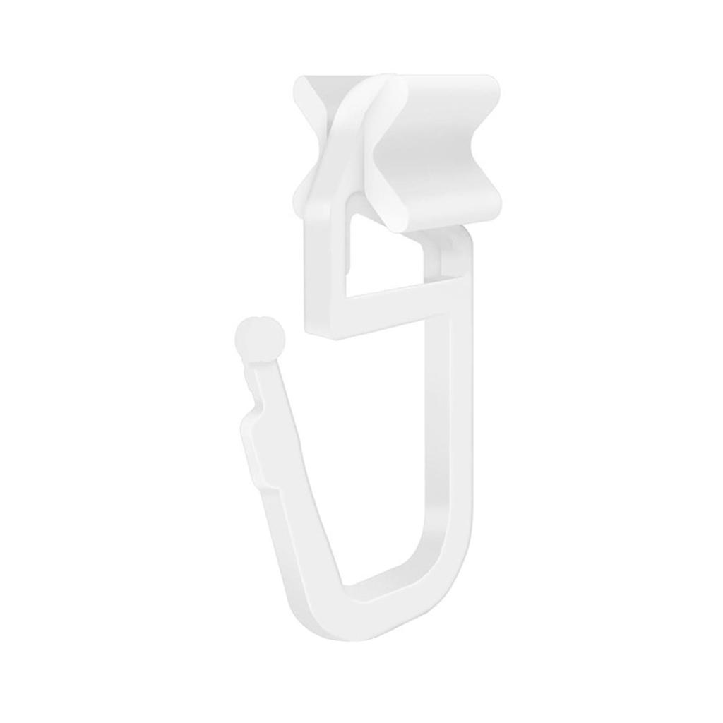 50 шт. Прочные крючки для штор Глайдеры для штор Совместимые с большинством карнизов для штор для плавного движения