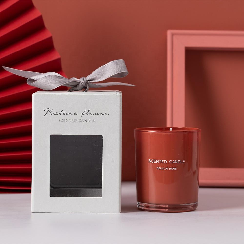 Valentine's Day Christmas Gifts  Custom Private Label Scented Candles Soy Wax Big Scented Candles