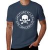 Motorcycles Are Dangerous Skull Tshirt Casual Holiday Short Sleeve Tee