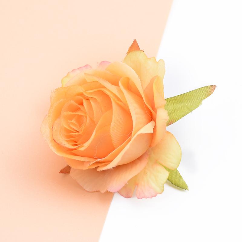 10/20pcs Artificial Flowers Silk Roses Wall Scrapbooking Wreaths Diy Gifts Candy Box Home Room Wedding Outdoor Decora Needlework