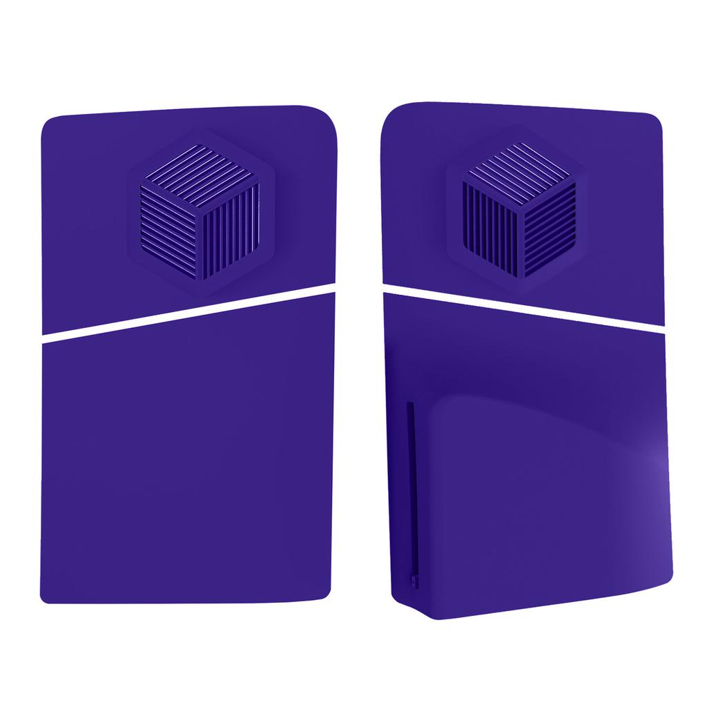 Жесткая панель лицевой панели с вентиляционными отверстиями, пылезащитная защита, сменные лицевые панели для PS 5 Slim, игровые аксессуары