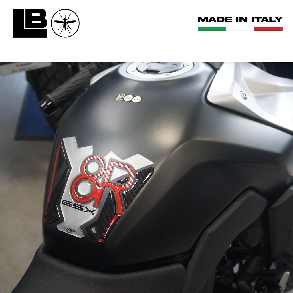 Labelbike 3D Наклейка на бак мотоцикла Защита и Декорация из Смолы совместимая с Suzuki - GSX-8R
