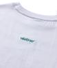 VESTIRYA Lazy Kitty Crop T-Shirts White