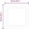 Vidaxl Lustro Łazienkowe Z Led, 50X50 Cm