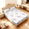 3pcs Spring Colorful Beautiful Flower Printed Coreless Bed Sheet Set Multi Size Soft Bed Cover Bedroom Bedding Decoration