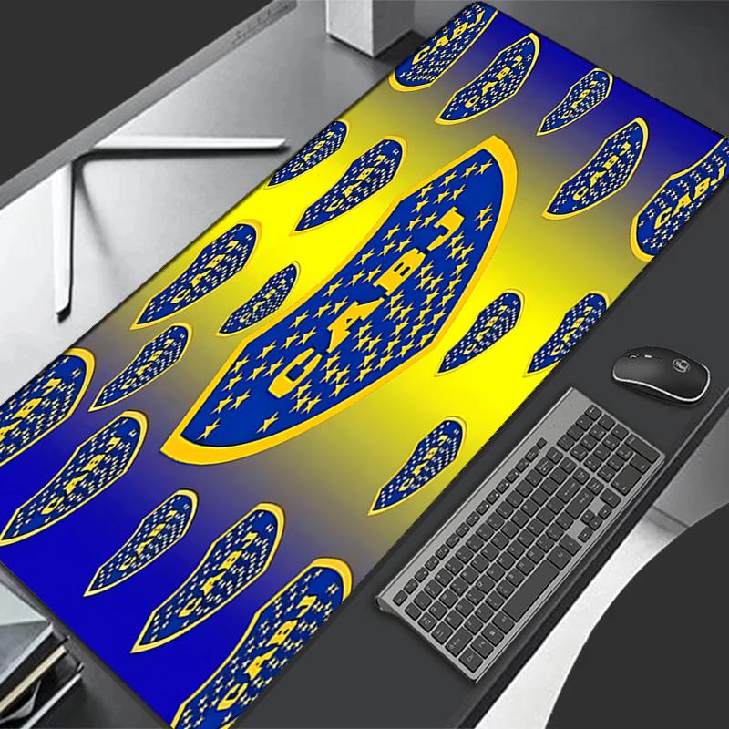 Club Atlético Boca Juniors Theme Premium Non-slip Mouse Pad with Stitched Edges,Durable Rubber Material,for Desktop & Gaming Great Gifts
