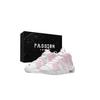 Nike Air More Uptempo Cherry Sky AIR Cushioning Abrasion Resistant Mid top Basketball Shoes Women's White Pink DH9719-100(Team1868- AIR)