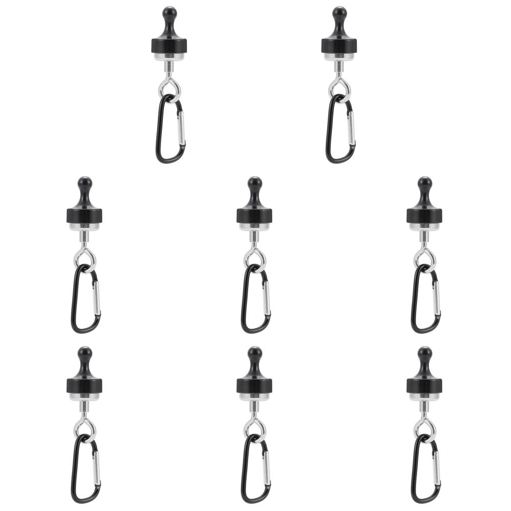 1-20 шт., сильные магнитные крючки, брелок для ключей, уличная палатка, навес, карабин, светильник для кемпинга, крючок, магнитный подшипник, вешалка, замок типа D, пряжка