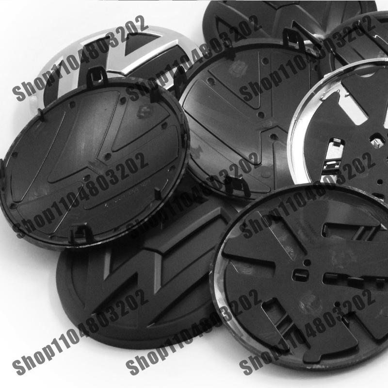 Для VW VOLKSWAGEN Новые 2 шт. Значок на переднюю решетку VW Эмблема на крышку багажника сзади Логотип Декоративный Для Volkswagen Polo 6 6C 2014-2018 Авто Ре