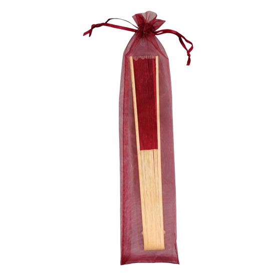 Шелковый складной веер бамбуковый легкий ручной веер с мешочком из органзы веер для гостей на свадьбу украшение для вечеринки