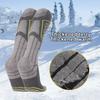 Winter Ski Socks Knee High Warm Snowboard Thermal Socks Cold Weather Outdoor Sports Sock for Skiing Cycling
