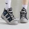 Nike Air More Uptempo 96 GS Industrial Blue Kids Sneakers Grey Light-Iron-Ore Iron-Grey FJ1387-001