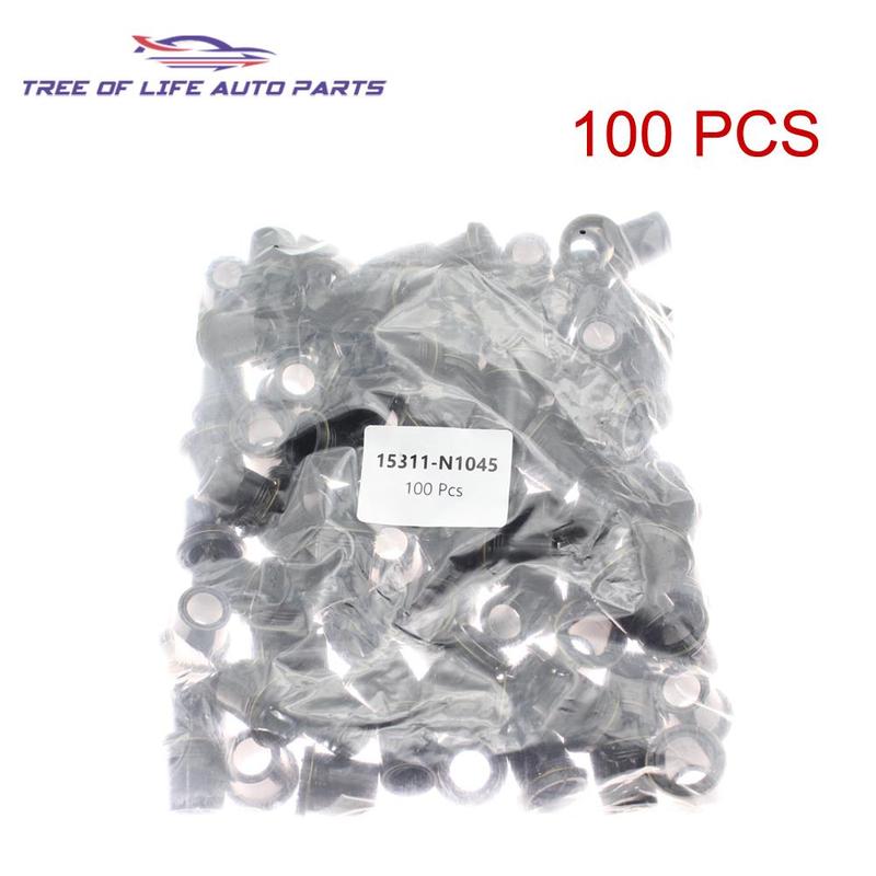 100PCS Injector Nozzle Seal Holder For 2002-2014 Toyota Hilux 2.5L 3.0L 1KDFTV 2KDFTV Prado KDJ120 KDJ150 15311-NI045 15311NI045