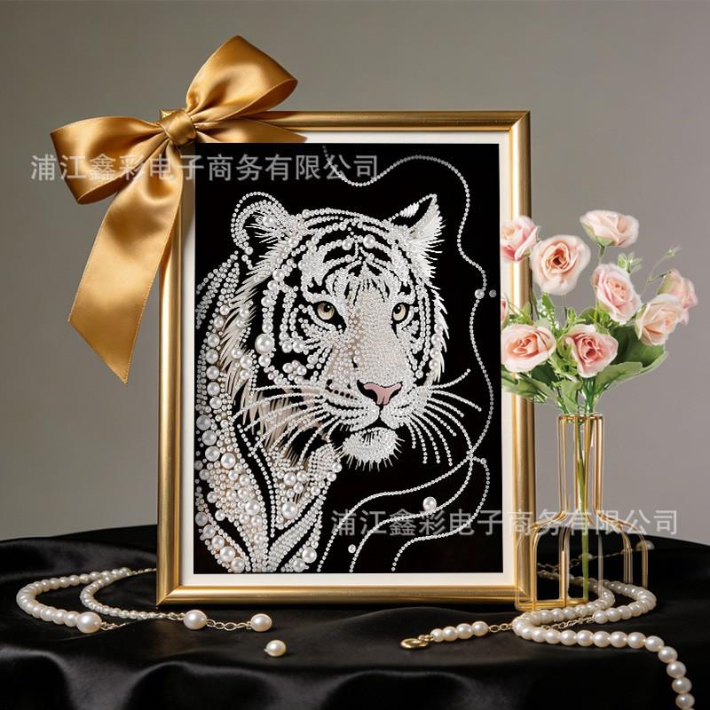 30x40CM Pearl Painting DIY Kit Modern Unframed Wall Art Home Decor