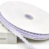 1cm Width Gingham Plaid Ribbon 2.5cm Width Fabric Binding Tape Wavy Edge Ribbon  For Gift Box