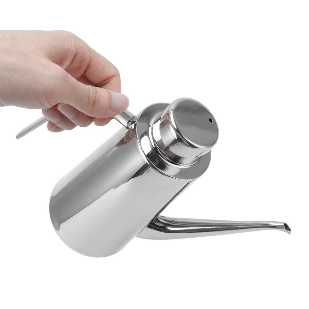 850ML Olive Oil Dispenser 304 Stainless Steel Oil Can Pot Commercial Restaurant