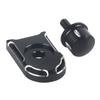 Black Aluminum Motorcycle Rear Seat Bolt Tab Screw Mounting Knob Cover