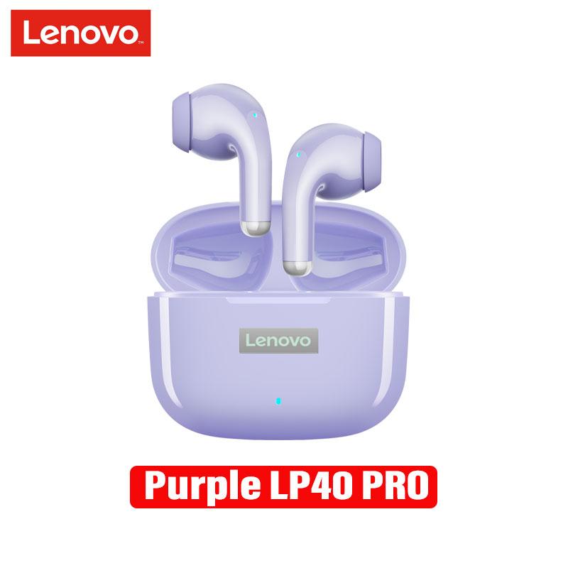 Lenovo LP40 Pro TWS Наушники Беспроводные Bluetooth 5.1 Спортивные наушники с шумоподавлением Сенсорное управление 250 мАч