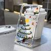Милый рождественский чехол для телефона для iPhone 17 Air 16 16e 15plus 14 13 12 11 Pro Max Мягкий ТПУ Минималистичный Стильный Funda Защитная крышка