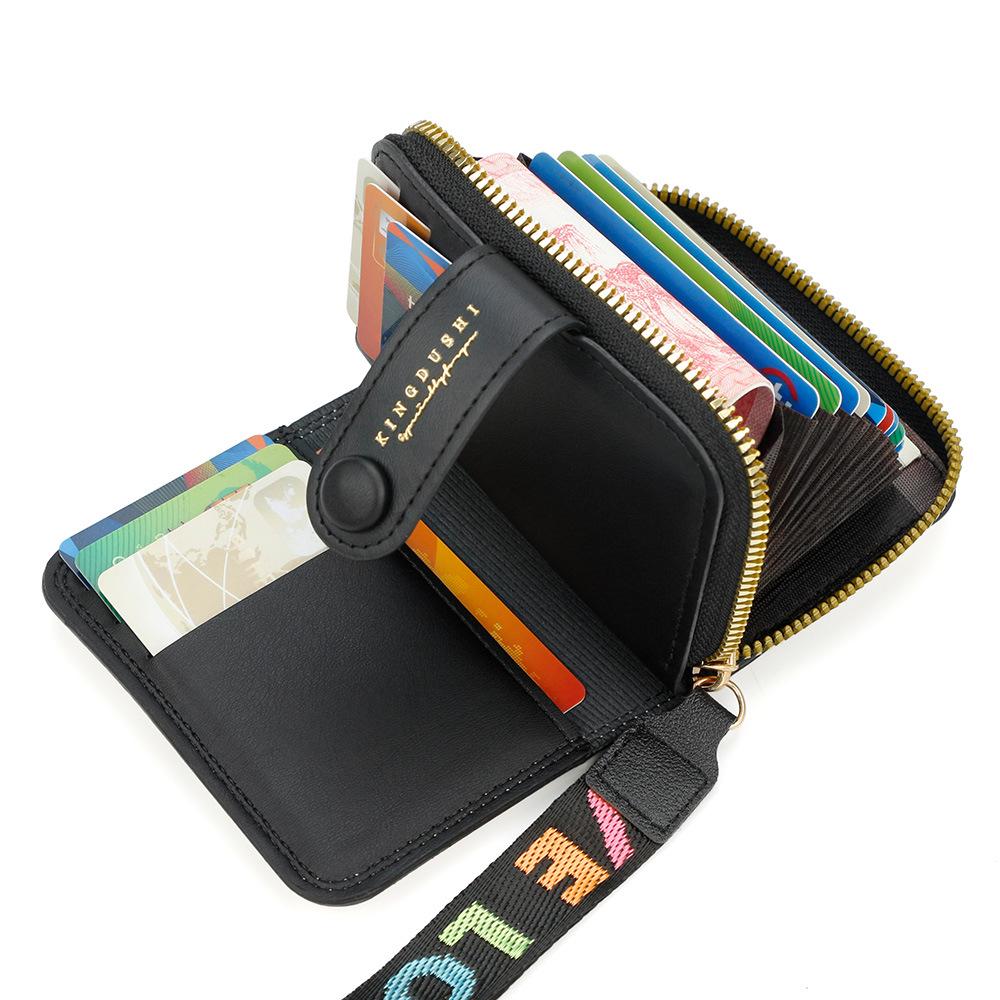 2025 Японский Милый Котенок Женский Короткий Кошелек и Держатель для Студенческой Карты Кошелек на Молнии для Монет