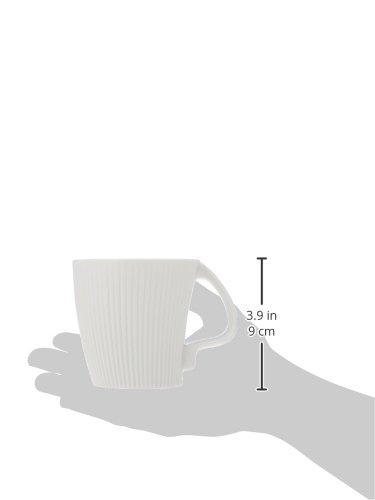 Hakusan Porcelain Stretch Mug, White Matte, ama-708322