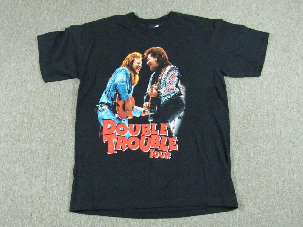 Tritt Marty Stuart Double Trouble 1996 Tour Black Men S-4XL Unisex T-Shirt