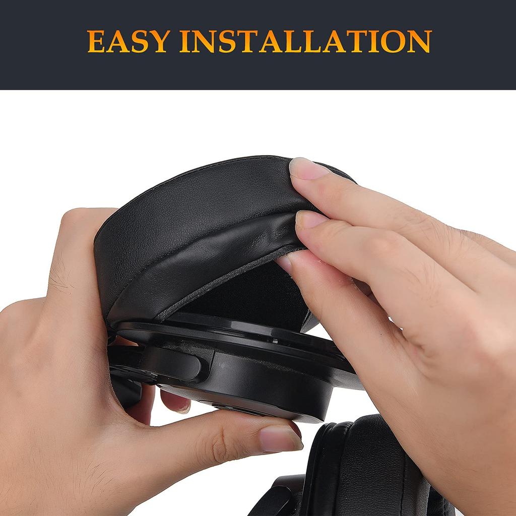 Амбушюры SOULWIT для наушников Sony MDR-CD900ST/MDR-7506/MDR-1ABT/RBT/RNC и ATH M50X/M40X/WS660BT/WS1100, для Arctis 7/9/5/Nova 7/Pro (проводные), G Pro