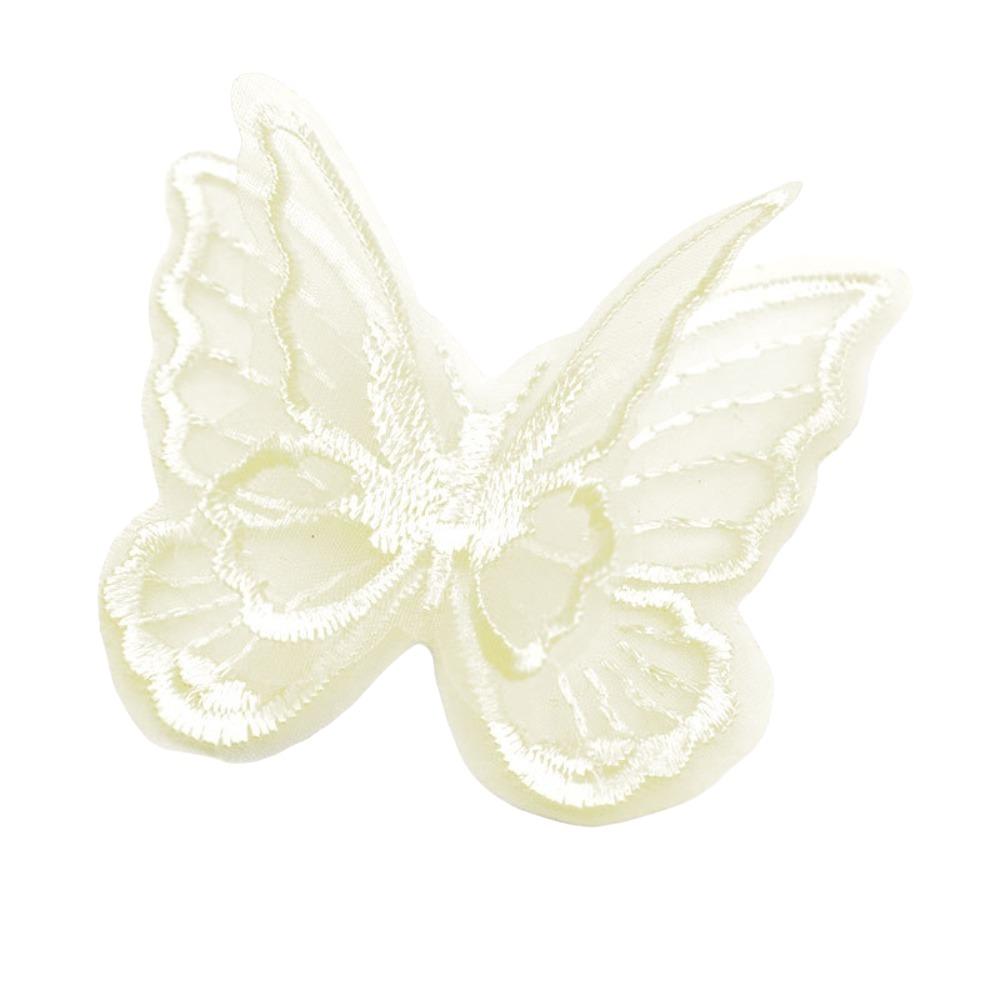 20 шт. бабочка из шифона Dreamy 6 см швейные ремесла украшения дизайн одежды материалы