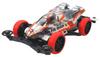 Tamiya Mini 4WD Special Edition Fire Dragon Clear Special Polycarbonate Body VS Chassis 95337
