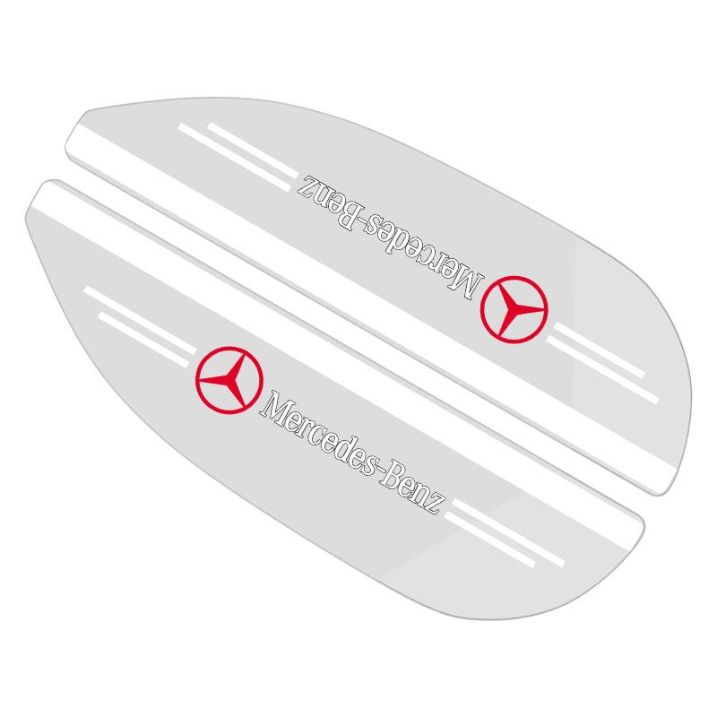 IJZN6 2Pcs Car Rearview Mirror Rain Eyebrow Cover Rainproof Side Shield Sticker For Mercedes Benz AMG W204 W213 W205 W211 W212 W176