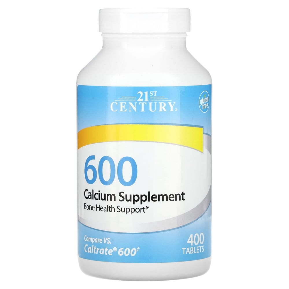 21st Century Sentry Calcium 600 Supplement, 400 Tablets